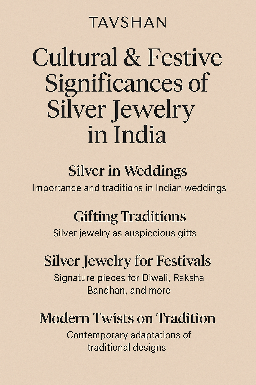 The Cultural & Festive Significance of Silver Jewelry in India