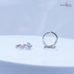 Trendy 925 Silver Adjustable Toe Ring – Butterfly & Floral Enamel Design