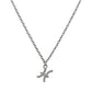 Starfish Pendant Necklace in 925 Sterling Silver with CZ Stones – Ocean-Inspired Elegance