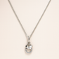 Royal Bloom Drop 925 Sterling Silver Necklace & Earring Set