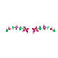 Pink & Green CZ Cluster Ear Cuff / Bluetooth Earring – 925 Sterling Silver with Gold Plating