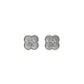 925 Sterling Silver Floral Mother-of-Pearl Stud Earrings