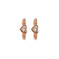 Rose Heart CZ Toe Ring – Rose Gold Plated 925 Sterling Silver