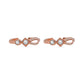 Diamond Drop CZ Toe Ring – Rose Gold Plated 925 Sterling Silver